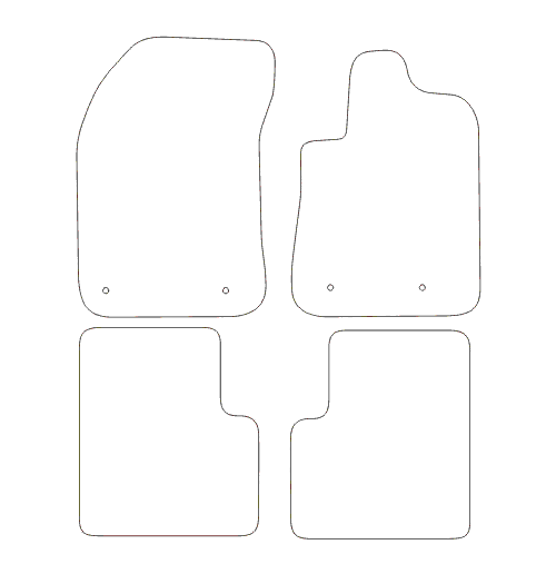 To fit Alfa Romeo Giulietta automatic Car Mats 2014 - 2020 & Heel Pad (B) - Picture 5 of 16